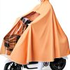 Fockety Men's Cycling Rain Poncho PVC Waterproof-0