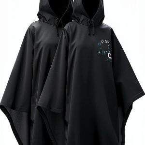 Aquabeacon Waterproof Cycling Poncho for Men-0