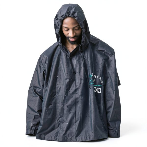 Aquabeacon Waterproof Cycling Poncho for Men-3