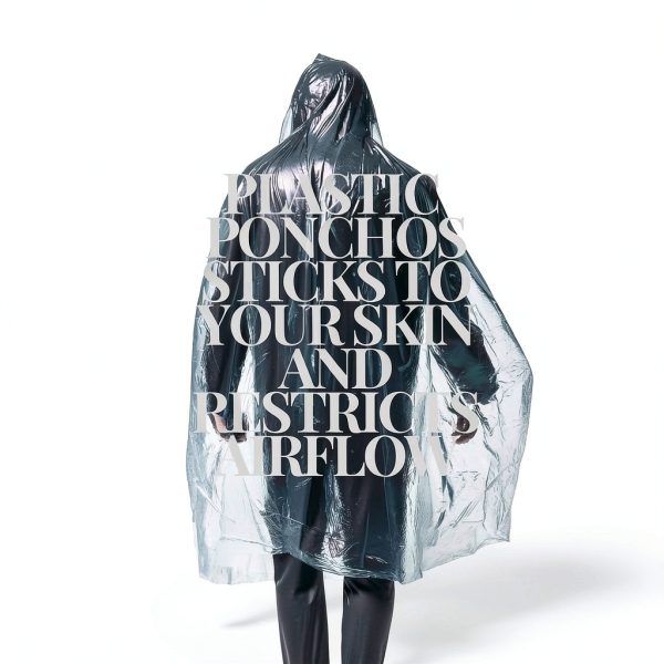 Aquabeacon Waterproof Cycling Poncho for Men-4