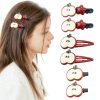 Apple Hair Clips Thinslimer Kawaii Design Set-7