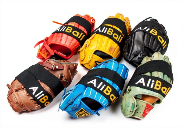 AliBall baseball glove wrap Red Large Polyester-2