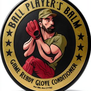 Ball Player's Balm Baseball Glove Conditioner 4oz-0