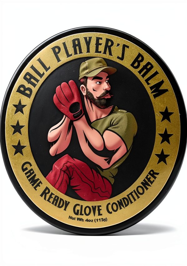 Ball Player's Balm Baseball Glove Conditioner 4oz-0