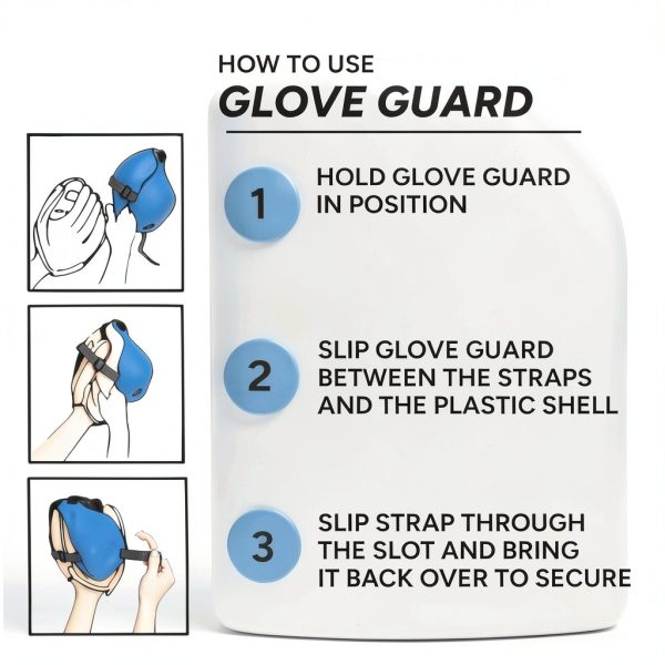 Glove Guard Markwort Baseball Plastic Blue Guard-2