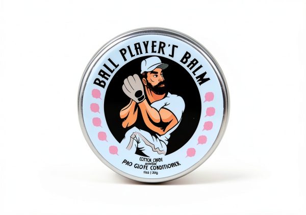 Baseball Glove Conditioner by Ball Player's Balm 1oz Cotton-1