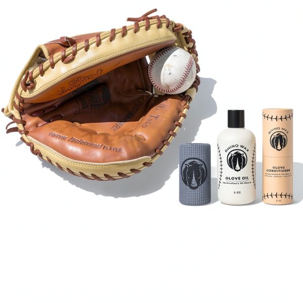 Baseball Glove Oil Starter Kit Rhino Wax-1