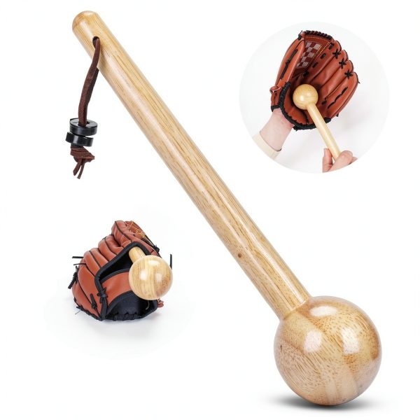 Rolitwils Baseball Glove Break In Kit Leather Wood-2