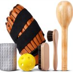 Baseball Glove Break-in Kit SISIPAI LIFE 6-Piece Wood Mallet Set-0