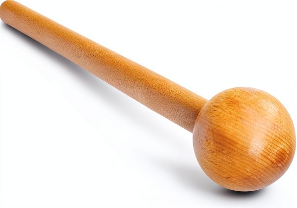 Hot Glove Mallet Baseball Glove Break In Tool Solid Wood One Size-0