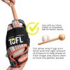 TOFL Baseball Softball Glove Wrap Black Elastic Strap X Large-1