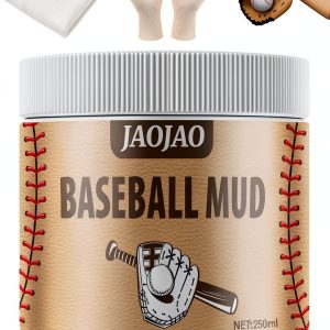 Baseball Mud JAOJAO YLUS050 Red 10mm Mud Treatment for Pitchers-0