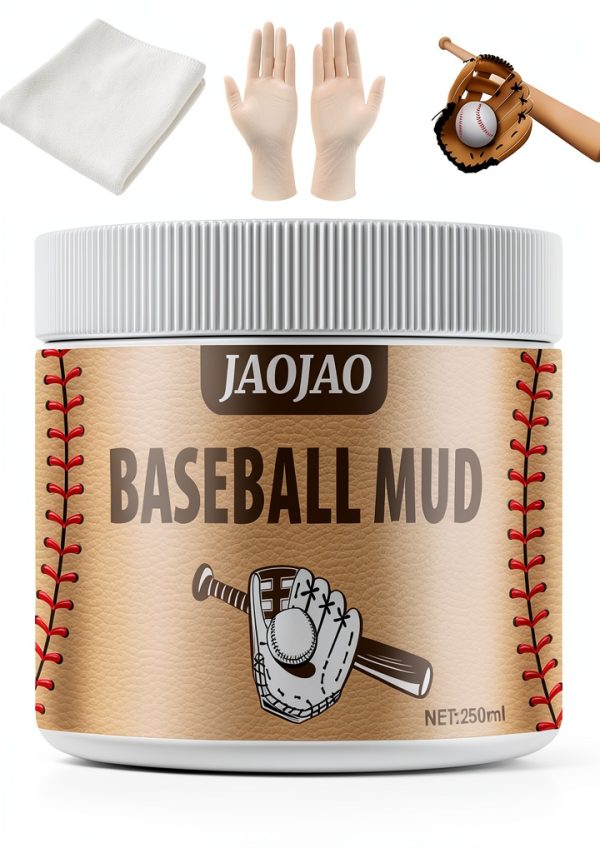 Baseball Mud JAOJAO YLUS050 Red 10mm Mud Treatment for Pitchers-0