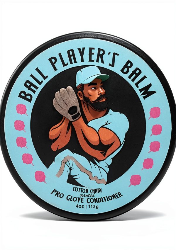 Ball Player's Balm Scented Bat Tack 4oz Cotton Candy Conditioner-0