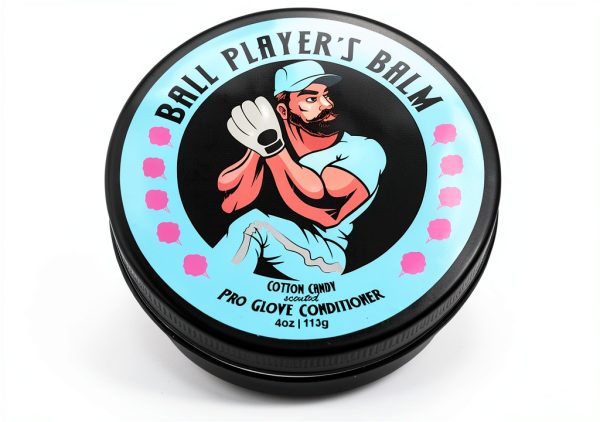 Ball Player's Balm Scented Bat Tack 4oz Cotton Candy Conditioner-2