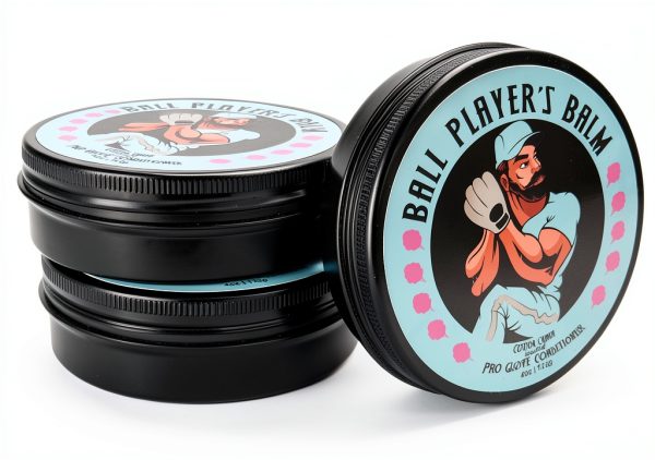 Ball Player's Balm Scented Bat Tack 4oz Cotton Candy Conditioner-4