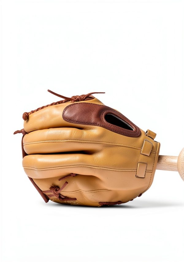 Hot Glove Mallet Baseball Glove Break In Tool Solid Wood One Size-1
