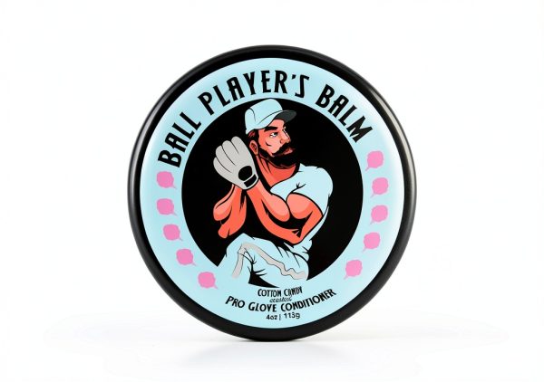 Ball Player's Balm Scented Bat Tack 4oz Cotton Candy Conditioner-3