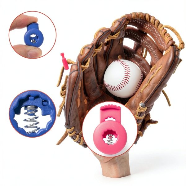 Baseball Glove Lace Locks LXUEJIE Nylon 5259PFAN1127 Multi Color Pack-4
