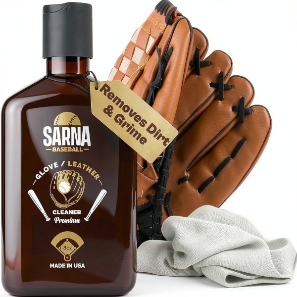 Baseball Glove Cleaner SARNA BASEBALL 8 oz Leather Softener-0