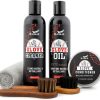 Eagle Glove Care Kit Leather Glove Maintenance Set 6-Piece Clear-0