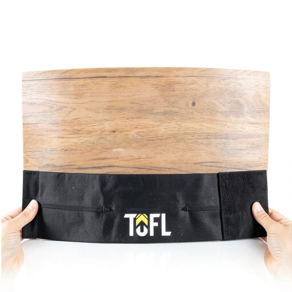 TOFL Baseball Softball Glove Wrap Black Elastic Strap X Large-2