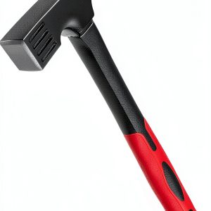 Camping Hammer DESHIL 10.8" Heavy Duty Mallet with Rubber Grip Red-0