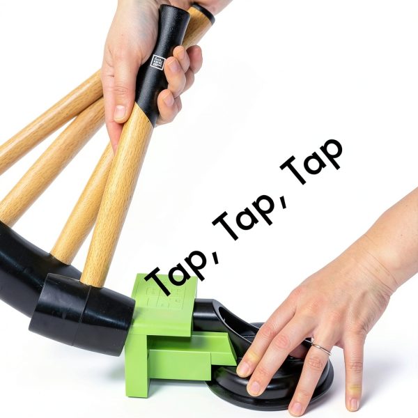 Floor Gap Fixing Tool Gap Tap - Suction Cup & Non‑Scratch Mallet-2