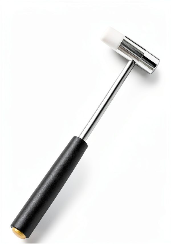 Dual Head Small Hammer EupHHonycs 6.88" Plastic Metal Craft Hammer-2