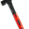 Camping Hammer DESHIL 10.8" Heavy Duty Mallet with Rubber Grip Red-1