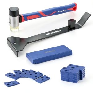 WORKPRO 43-Pack Laminate Flooring Kit with Rubber Mallet and Pull Bar-0