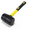 Benchmark Rubber Mallet Set 8‑oz 16‑oz 32‑oz with Fiberglass Handles-1