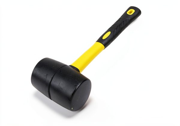 Benchmark Rubber Mallet Set 8‑oz 16‑oz 32‑oz with Fiberglass Handles-1