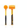 Rubber Mallet 16oz Kzotzo Fiberglass Handle Yellow Seamless Design-4