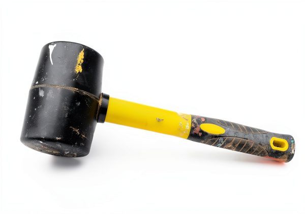 Benchmark Rubber Mallet Set 8‑oz 16‑oz 32‑oz with Fiberglass Handles-4