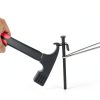 Camping Hammer DESHIL 10.8" Heavy Duty Mallet with Rubber Grip Red-4