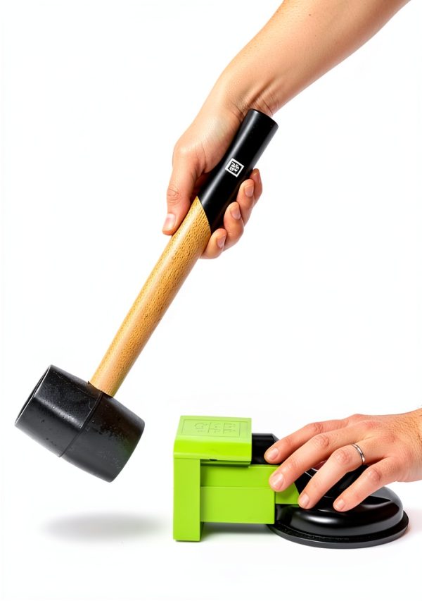 Floor Gap Fixing Tool Gap Tap - Suction Cup & Non‑Scratch Mallet-0