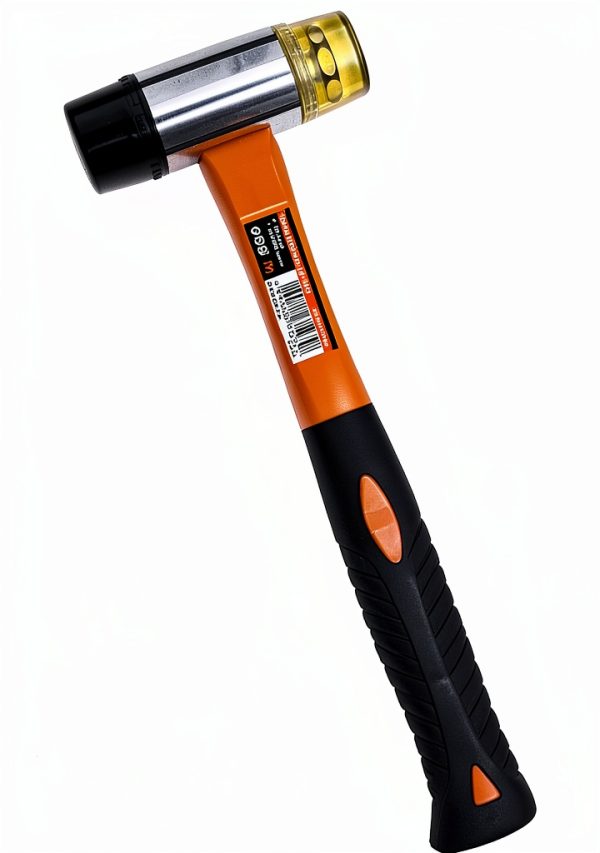 Edward Tools 12 oz Soft Face Mallet with Fiberglass Handle-0
