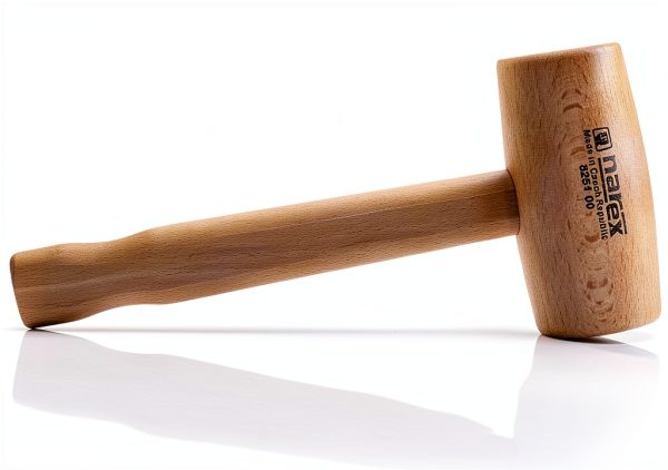 Beech Wood Carving Mallet Narex 12in 11oz Unfinished European Beech-0