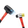 Hammer Set WOTAHI 2-Piece 16 oz Rubber Mallet & 35 mm Soft Hammer Red-1