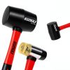 Hammer Set LOZAGU 5 Piece 2 LB Dead Blow and 16oz Claw Hammer Orange-3