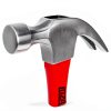 Hammer Set LOZAGU 5 Piece 2 LB Dead Blow and 16oz Claw Hammer Orange-5