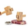 Wooden Mallet GREBSTK 12IN Beech Solid Tool with Textured Grip-4