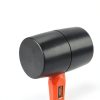 Rubber Mallet HORUSDY 16 Oz Fiberglass Handle Orange Shockproof-3