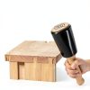 Precision Wood Carving Mallet 15oz Medium Schaaf Tools Urethane Head-1